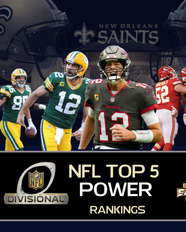 NFL TOP 5 POWER RANKINGS Divisional Round  2021-22
